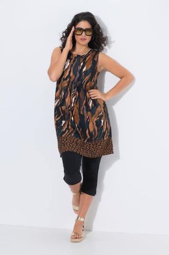 Moda za polnejše Haljina bez rukava A kroja plus velikost, xxl, Ulla Popken in Johann Popken (JP1880)