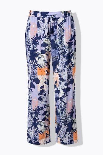 Moda za polnejše Hlače širokih nogavica elastičnog struka plus velikost, xxl, Ulla Popken in Johann Popken (JP1880)