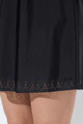 Moda za polnejše Kupaći kostim haljina s rukavima plus velikost, xxl, Ulla Popken in Johann Popken (JP1880)