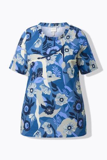 Moda za polnejše Majica kratkih rukava plus velikost, xxl, Ulla Popken in Johann Popken (JP1880)