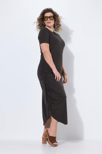 Moda za polnejše Haljina maxi kratkih rukava plus velikost, xxl, Ulla Popken in Johann Popken (JP1880)