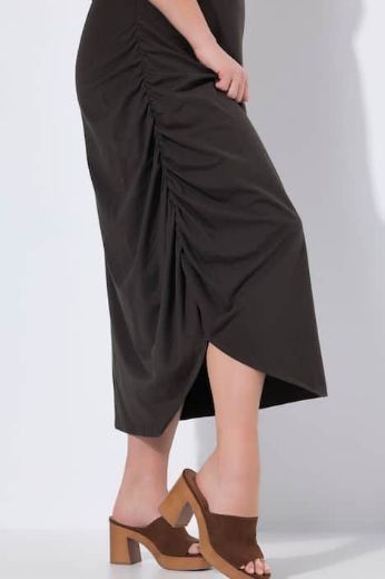 Moda za polnejše Haljina maxi kratkih rukava plus velikost, xxl, Ulla Popken in Johann Popken (JP1880)