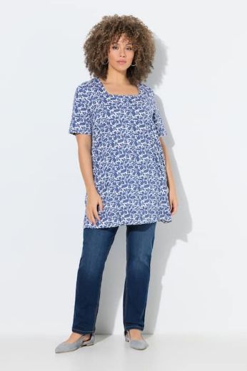 Moda za polnejše Majica kratkih rukava dužeg kroja plus velikost, xxl, Ulla Popken in Johann Popken (JP1880)