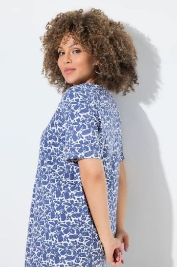 Moda za polnejše Majica kratkih rukava dužeg kroja plus velikost, xxl, Ulla Popken in Johann Popken (JP1880)