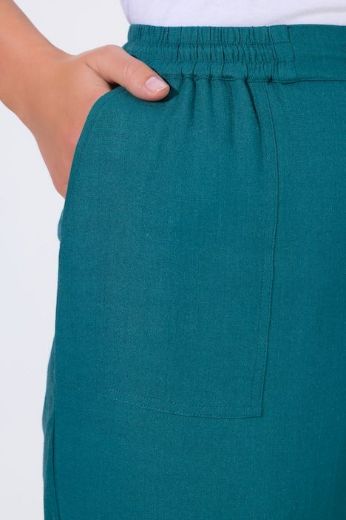 Moda za polnejše Hlače širokih nogavica elastičnog struka plus velikost, xxl, Ulla Popken in Johann Popken (JP1880)