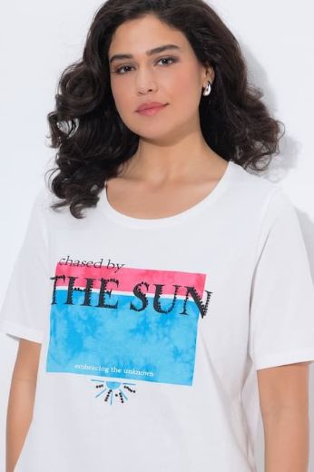 Moda za polnejše Majica kratkih rukava okrulog izreza plus velikost, xxl, Ulla Popken in Johann Popken (JP1880)