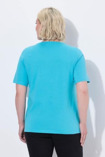 Moda za polnejše Majica kratkih rukava okrulog izreza plus velikost, xxl, Ulla Popken in Johann Popken (JP1880)