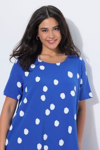 Moda za polnejše Haljina midi kratkih rukava A kroja plus velikost, xxl, Ulla Popken in Johann Popken (JP1880)