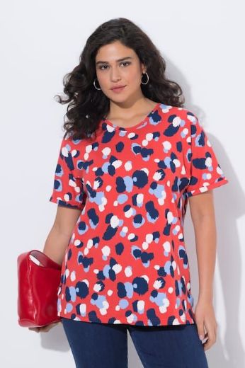 Moda za polnejše Majica kratkih rukava šireg kroja plus velikost, xxl, Ulla Popken in Johann Popken (JP1880)