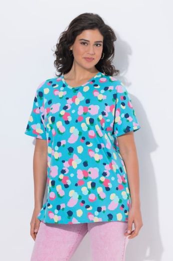 Moda za polnejše Majica kratkih rukava šireg kroja plus velikost, xxl, Ulla Popken in Johann Popken (JP1880)