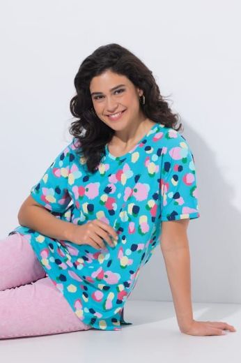 Moda za polnejše Majica kratkih rukava šireg kroja plus velikost, xxl, Ulla Popken in Johann Popken (JP1880)