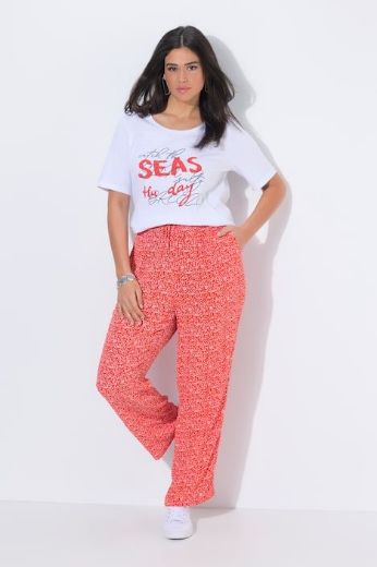 Moda za polnejše Hlače široke elastičnog struka plus velikost, xxl, Ulla Popken in Johann Popken (JP1880)