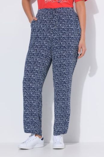 Moda za polnejše Hlače široke elastičnog struka plus velikost, xxl, Ulla Popken in Johann Popken (JP1880)