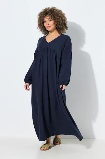 Moda za polnejše Haljina dugih rukava A kroja plus velikost, xxl, Ulla Popken in Johann Popken (JP1880)