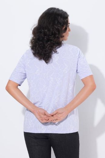 Moda za polnejše Majica kratkih rukava V izreza plus velikost, xxl, Ulla Popken in Johann Popken (JP1880)