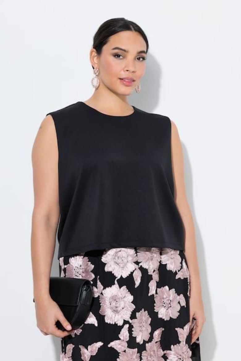 Moda za polnejše Majica bez rukava plus velikost, xxl, Ulla Popken in Johann Popken (JP1880)