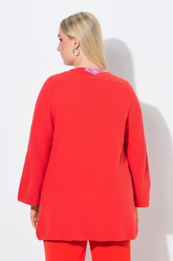 Moda za polnejše Kardigan 3/4 rukava A kroja plus velikost, xxl, Ulla Popken in Johann Popken (JP1880)
