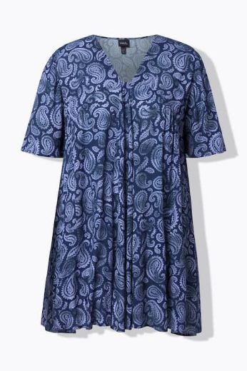 Moda za polnejše Tunika kratkih rukava A kroja plus velikost, xxl, Ulla Popken in Johann Popken (JP1880)
