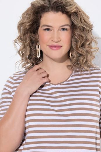 Moda za polnejše Majica kratkih rukava 2 komada plus velikost, xxl, Ulla Popken in Johann Popken (JP1880)