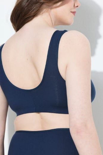 Moda za polnejše Korzet na kopčanje s prijeda pamučni plus velikost, xxl, Ulla Popken in Johann Popken (JP1880)