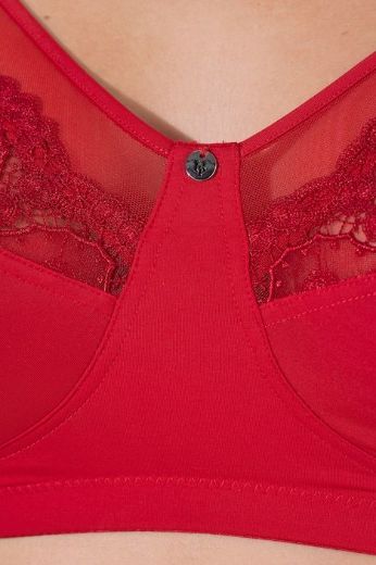 Moda za polnejše Grudnjak reljefni bez žice plus velikost, xxl, Ulla Popken in Johann Popken (JP1880)