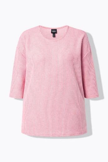 Moda za polnejše Pulover rukavi 3/4 plus velikost, xxl, Ulla Popken in Johann Popken (JP1880)