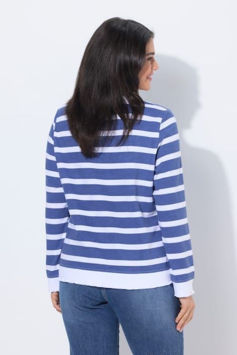 Moda za polnejše Majica dugih rukava plus velikost, xxl, Ulla Popken in Johann Popken (JP1880)