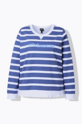 Moda za polnejše Majica dugih rukava plus velikost, xxl, Ulla Popken in Johann Popken (JP1880)