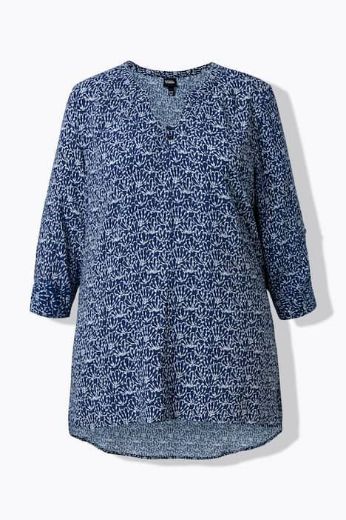 Moda za polnejše Tunika poludugih rukava s izrezom plus velikost, xxl, Ulla Popken in Johann Popken (JP1880)