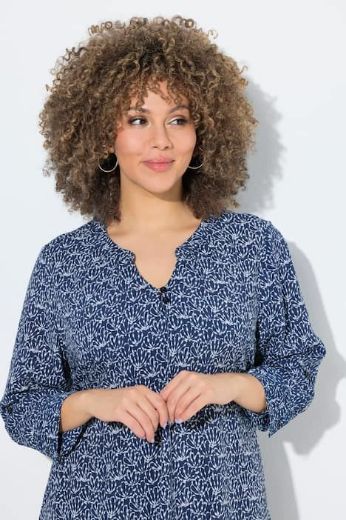 Moda za polnejše Tunika poludugih rukava s izrezom plus velikost, xxl, Ulla Popken in Johann Popken (JP1880)