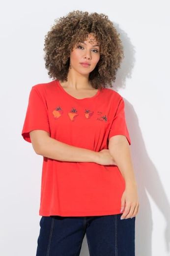 Moda za polnejše Majica kratkih rukava plus velikost, xxl, Ulla Popken in Johann Popken (JP1880)