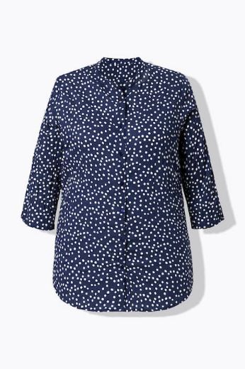 Moda za polnejše Bluza 3/4 rukava plus velikost, xxl, Ulla Popken in Johann Popken (JP1880)