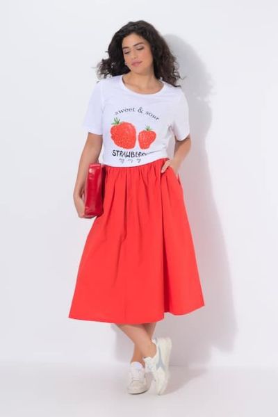 Slika Suknja midi elastičnog struka