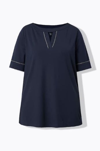 Moda za polnejše Bluza kratkih rukava plus velikost, xxl, Ulla Popken in Johann Popken (JP1880)