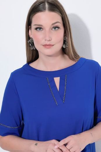 Moda za polnejše Bluza kratkih rukava plus velikost, xxl, Ulla Popken in Johann Popken (JP1880)