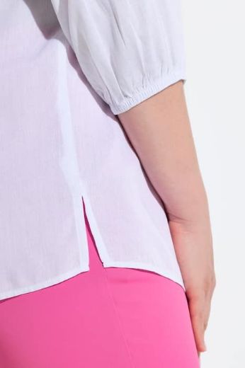 Moda za polnejše Bluza 3/4 rukavi s naborima plus velikost, xxl, Ulla Popken in Johann Popken (JP1880)