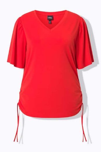 Moda za polnejše Majica kratkih rukava V izreza plus velikost, xxl, Ulla Popken in Johann Popken (JP1880)