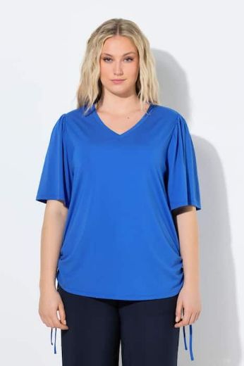 Moda za polnejše Majica kratkih rukava V izreza plus velikost, xxl, Ulla Popken in Johann Popken (JP1880)