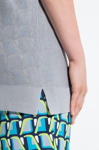 Moda za polnejše Pulover kratkih rukava šireg kroja plus velikost, xxl, Ulla Popken in Johann Popken (JP1880)