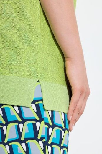 Moda za polnejše Pulover kratkih rukava šireg kroja plus velikost, xxl, Ulla Popken in Johann Popken (JP1880)