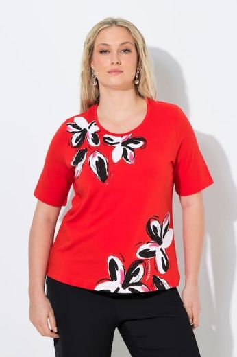 Moda za polnejše Majica kratkih rukava plus velikost, xxl, Ulla Popken in Johann Popken (JP1880)