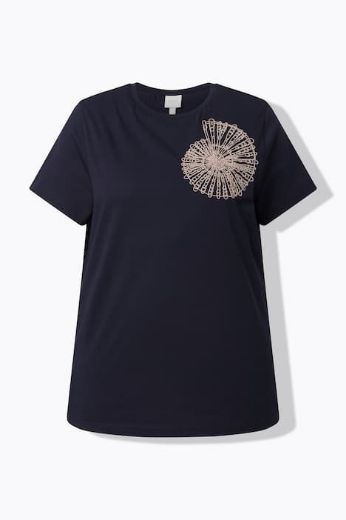 Moda za polnejše Majica kratkih rukava plus velikost, xxl, Ulla Popken in Johann Popken (JP1880)