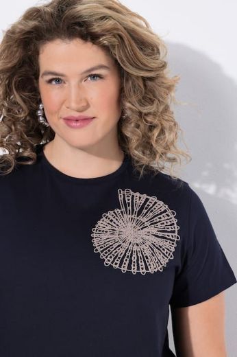 Moda za polnejše Majica kratkih rukava plus velikost, xxl, Ulla Popken in Johann Popken (JP1880)