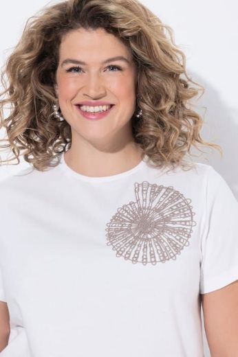 Moda za polnejše Majica kratkih rukava plus velikost, xxl, Ulla Popken in Johann Popken (JP1880)