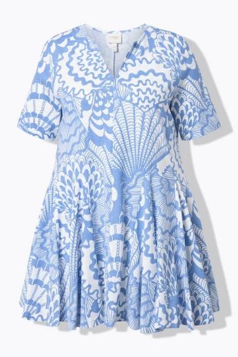 Moda za polnejše Majica kratkih rukava s izrezom plus velikost, xxl, Ulla Popken in Johann Popken (JP1880)