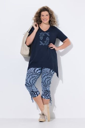 Moda za polnejše Majica kratkih rukava pamučna plus velikost, xxl, Ulla Popken in Johann Popken (JP1880)