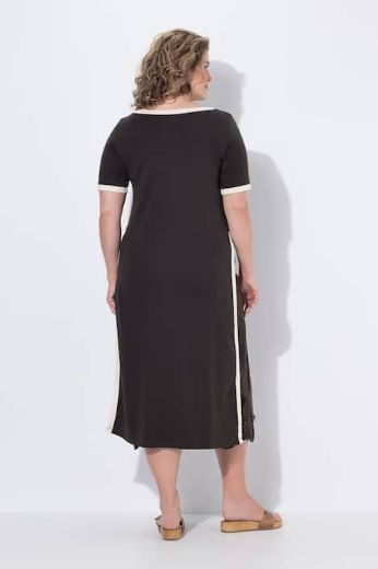 Moda za polnejše Haljina bez rukava s ukrasnim obrubom plus velikost, xxl, Ulla Popken in Johann Popken (JP1880)