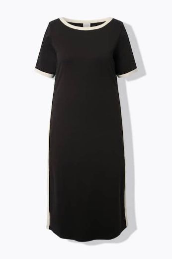 Moda za polnejše Haljina bez rukava s ukrasnim obrubom plus velikost, xxl, Ulla Popken in Johann Popken (JP1880)