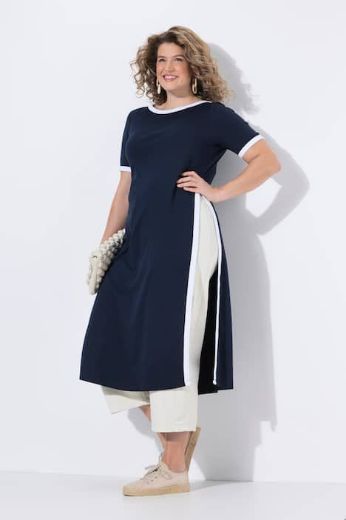 Moda za polnejše Haljina bez rukava s ukrasnim obrubom plus velikost, xxl, Ulla Popken in Johann Popken (JP1880)