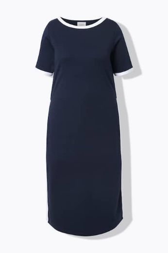 Moda za polnejše Haljina bez rukava s ukrasnim obrubom plus velikost, xxl, Ulla Popken in Johann Popken (JP1880)